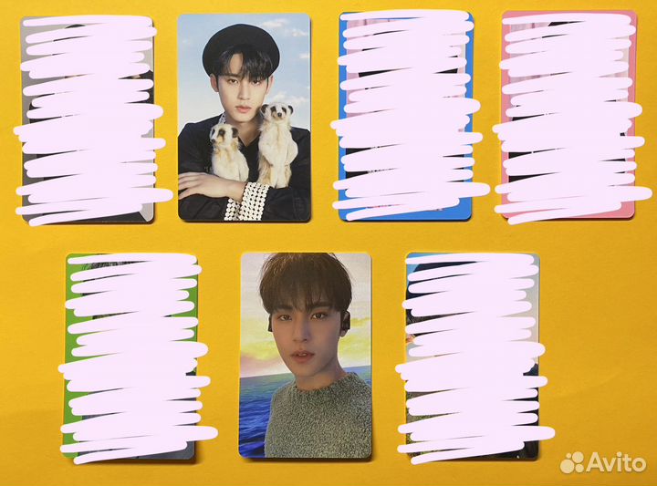 Официальные карты Seventeen (макнэ лайн)