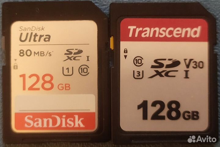 Карты памяти SD и memory stick.Адаптеры