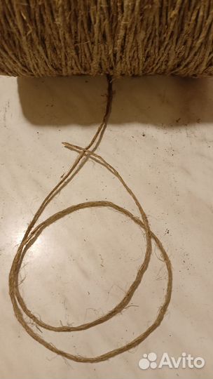 Шпагат из натуральных волокон пеньковый