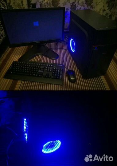 Компьютер системный блок, Монитор