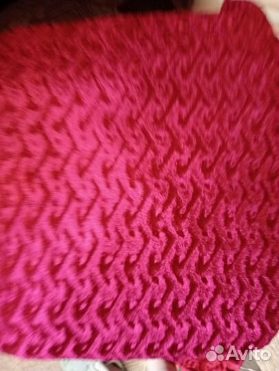 Велюр рыбка, цветочек