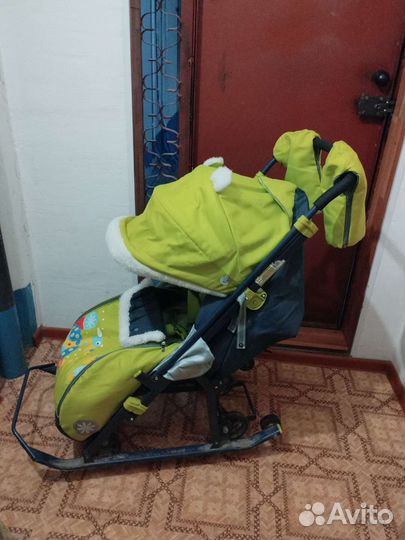 Санки коляска Ника 7-2