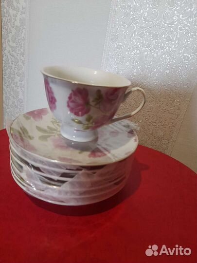 Чайный набор новый на 12 персон