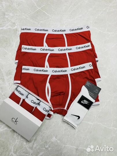 Набор трусов Calvin Klein с подарком