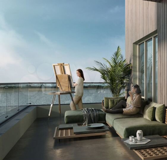 2-к. квартира, 55,2 м², 13/15 эт.