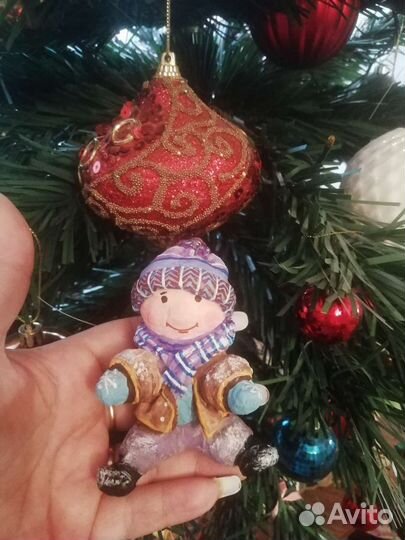 Ватная игрушка