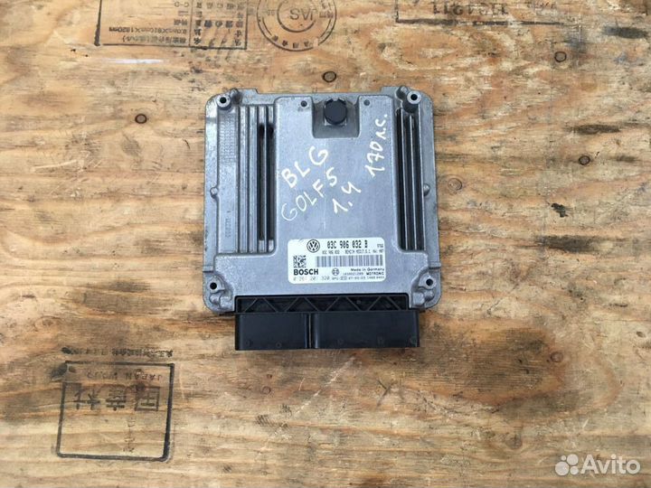 Эбу блок управления двс 1.4 TSI BLG Golf 5 Jetta5