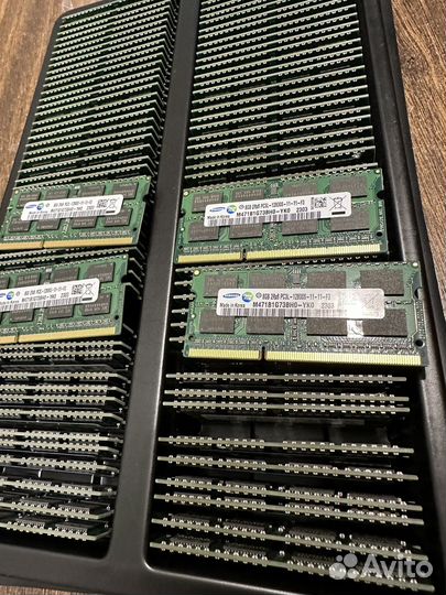 So-dimm ddr3L 8gb pc3l-12800s для ноута
