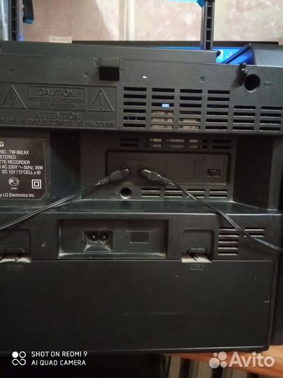 Магнитофон lg tw-862ax
