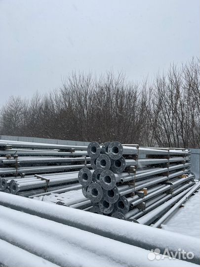 Шпиль молниеотвода Ф5 (100) 6,0м гор. цинк