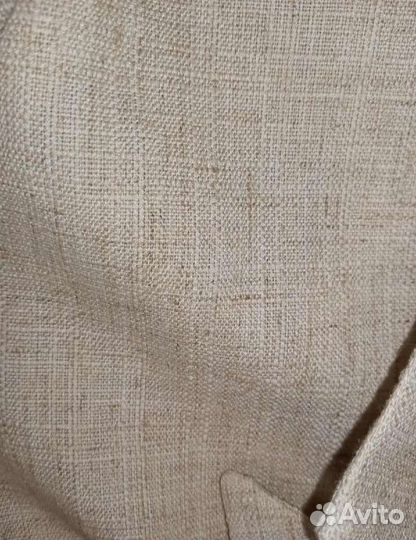 Льняная юбка и пиджак