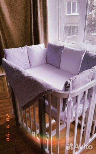 Бортики в кроватку