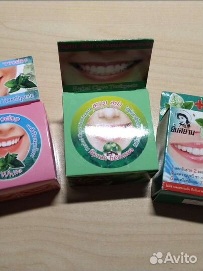 Тайская зубная паста