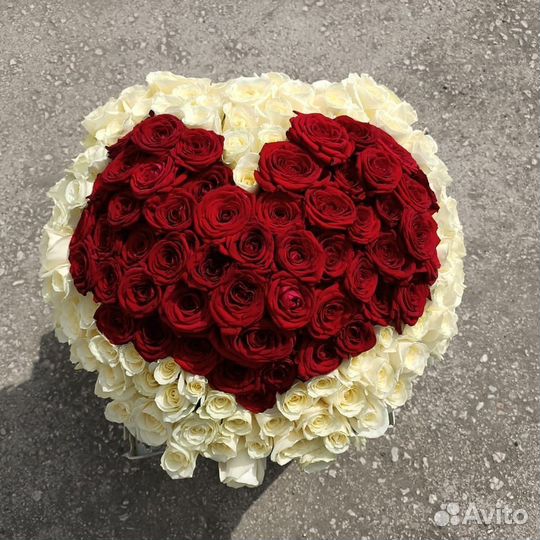 Букет Голландских роз 101 шт