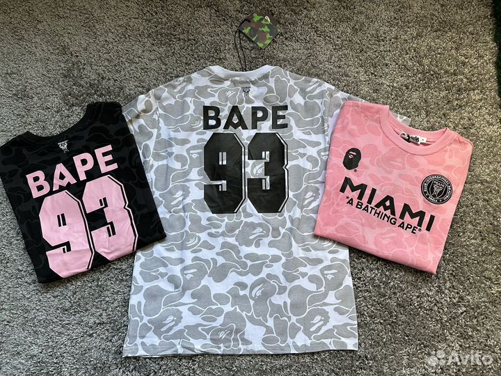 Футболка bape x inter miami