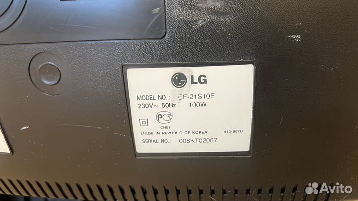 Телевизор LG ЭЛТ 21