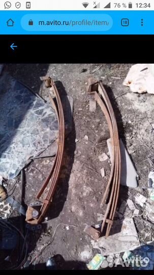 Рессоры газель соболь