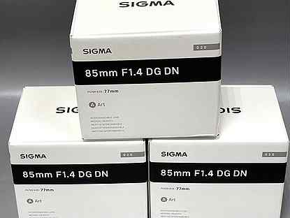Sigma 85 f1.4 DG HSM Art Sony E, Новый