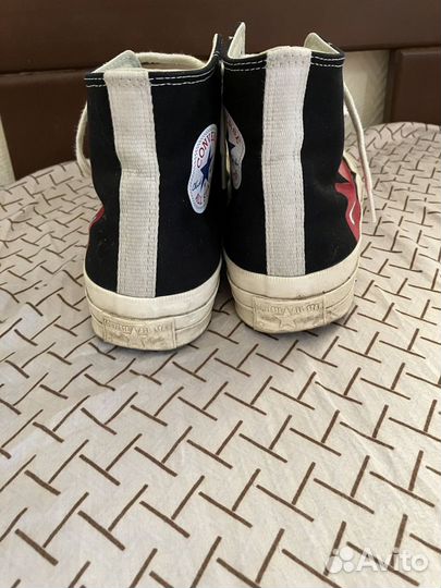 Кеды converse play comme des garcons