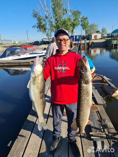 Рыбалка с гидом на реке Волга в близи Казани