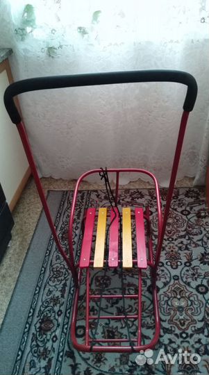 Санки детские с чехлом