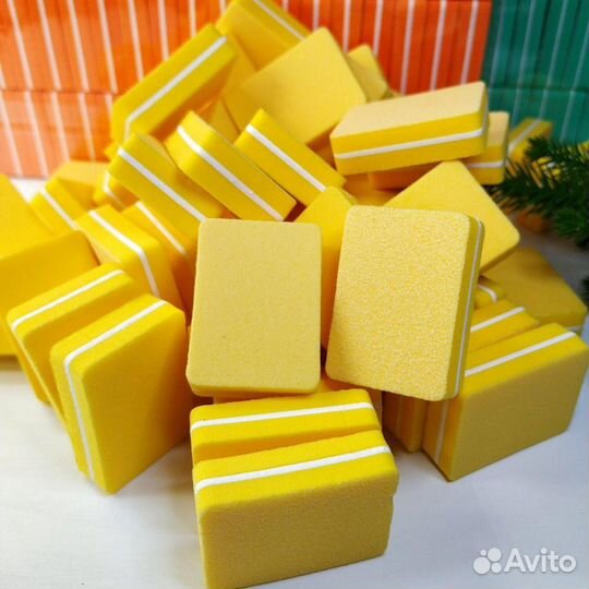 Мини баф для ногтей 180/120грит