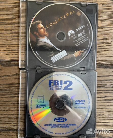 Два лицензионных DVD диска, на итальянском языке