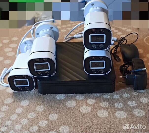 Комплект Видеонаблюдения, новый