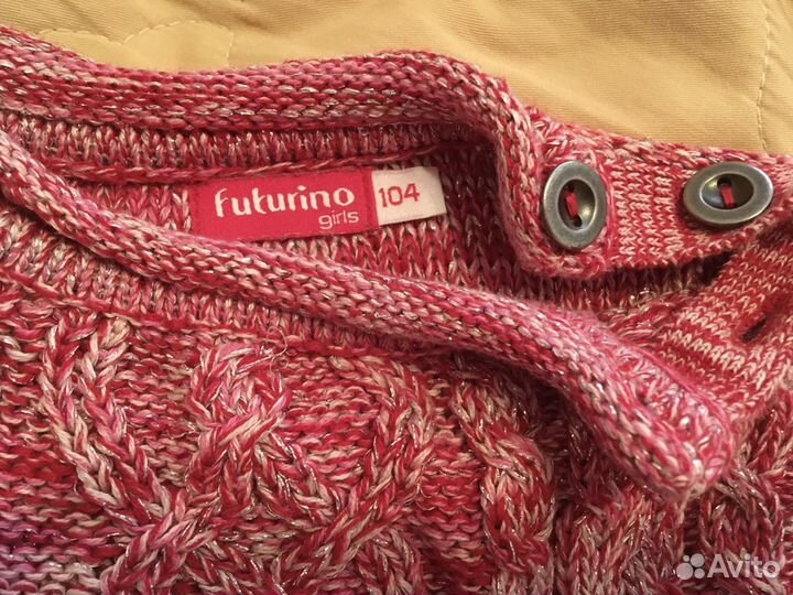 Джемпер для девочки вязаный 104