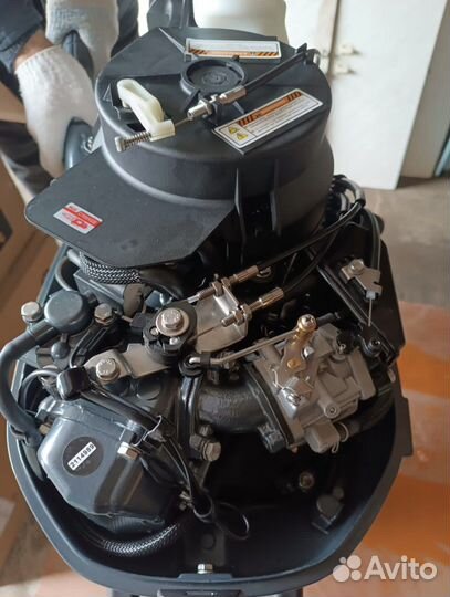 4х тактный лодочный мотор 6л/с powertec(Ямаха)