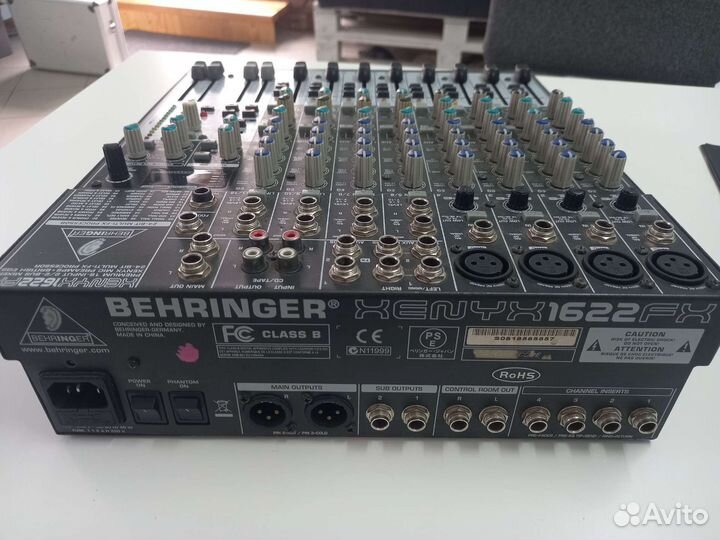 Микшерный пульт behringer 1622fx
