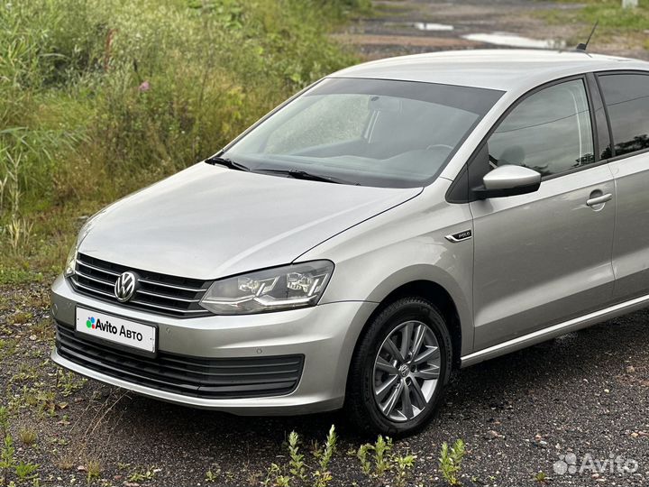 Volkswagen Polo 1.6 AT, 2019, 95 772 км