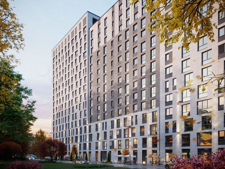 1-к. квартира, 43,3 м², 12/16 эт.