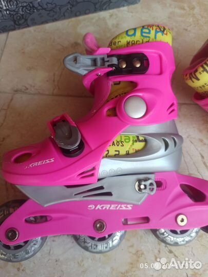 Роликовые коньки 26-29 разм