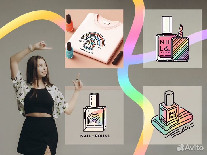 Coздание логотипa / Разработкa дизайнa / Брендинг