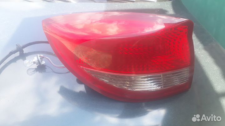 Задние фонари на KIA Rio