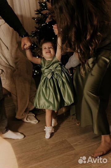 Платье для девочки праздничное 80-86