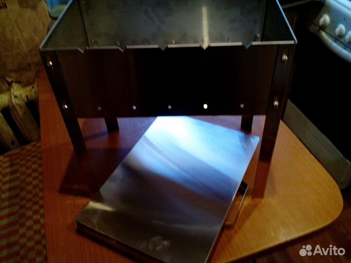 Мангал разборный с чемоданчиком