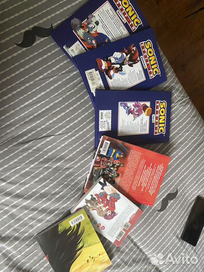 Книги,манга,комиксы