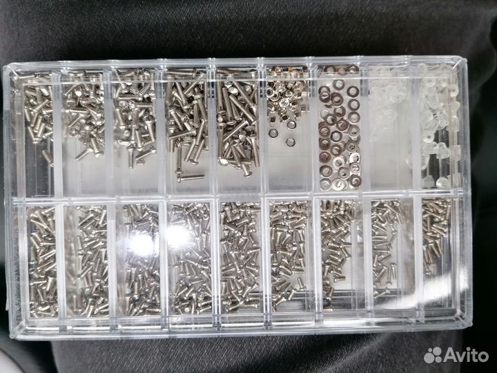 Набор винтов из нержавеющей стали для очков,1000шт