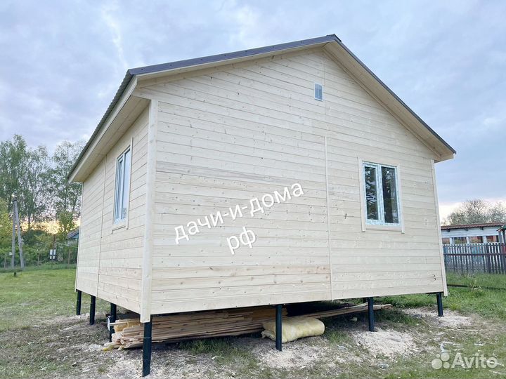 Каркасный дачный домик