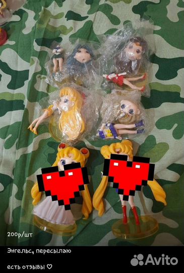 Фигурки сейлор мун