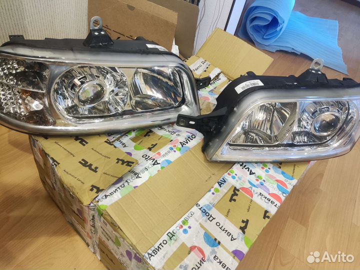 Фары линзовые Фиат Дукато 244 250 Boxer Jumper