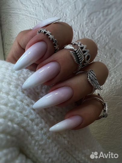 Маникюр наращивание ногтей Педикюр