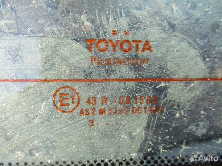 Дверь багажника Toyota Yaris 2004 Рест