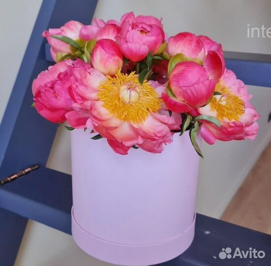 Букет пионов