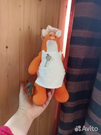 Котик ручной работы