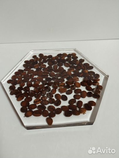 Костер подставка для кружки (кофейные зерна)