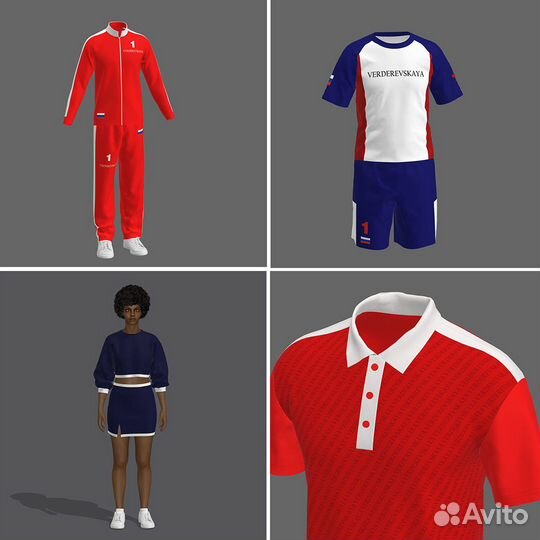 Дизайнер одежды с 3D визуализацией digital design