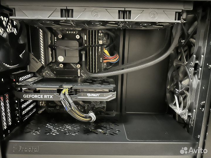 Мощный игровой компьютер rtx4070, Ryzen 9 5900X, 6